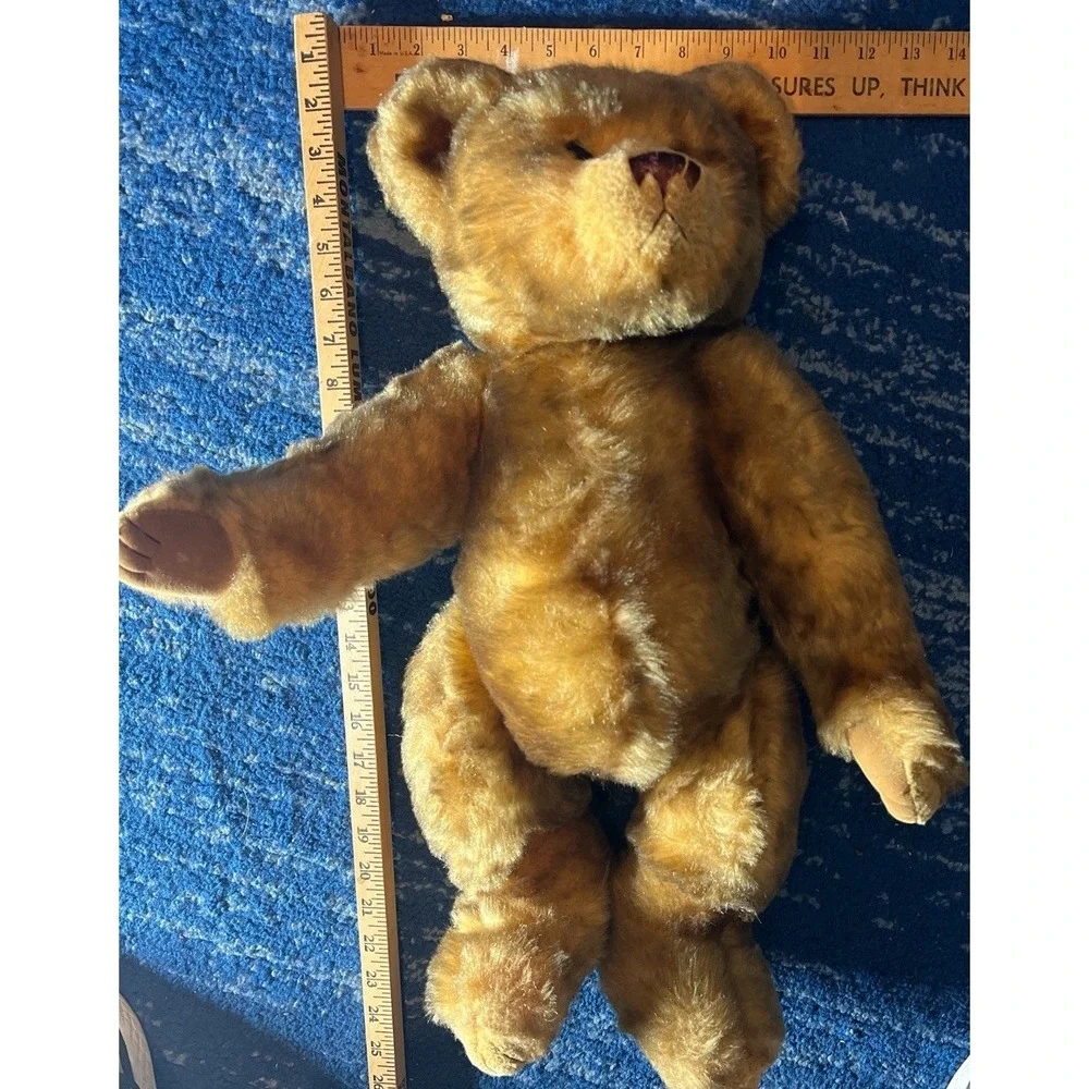 H J Huggs‎ Jointed Teddy Bear Plush Brown 22